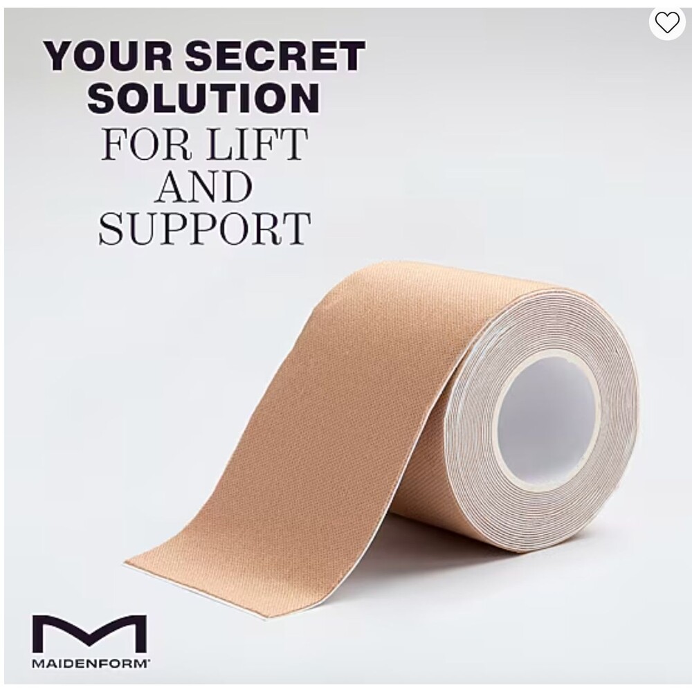 New Maidenform Limitless Breast Tape Nude 6' x 2" retail $15